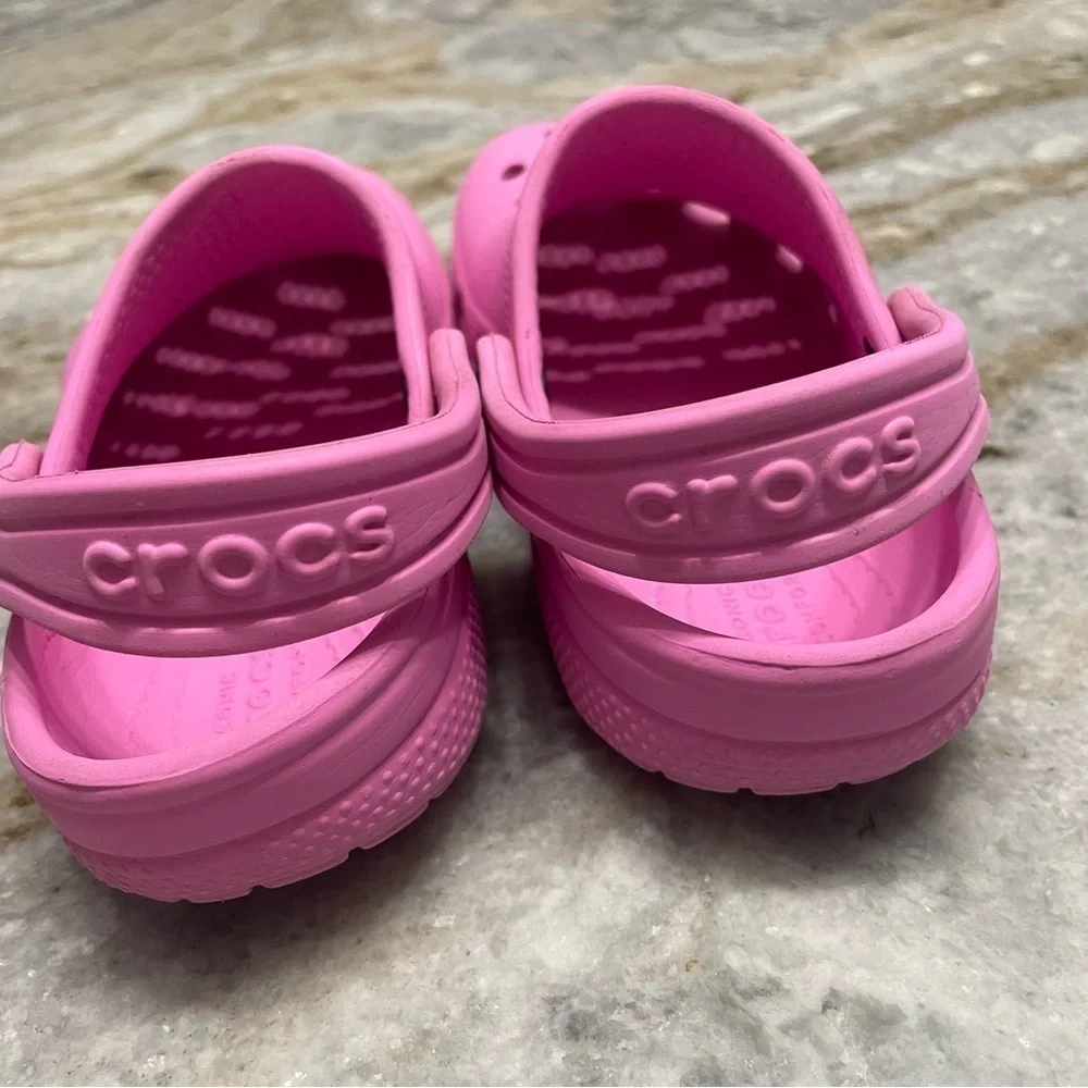 Crocs Kids Pink Clogs Toddlers C9
